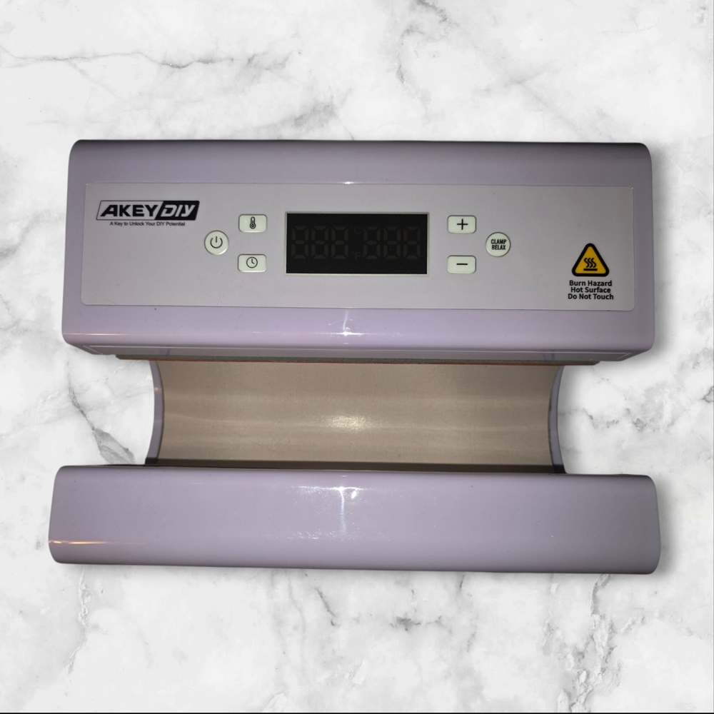 Purple Tumbler Heat Press NWOT